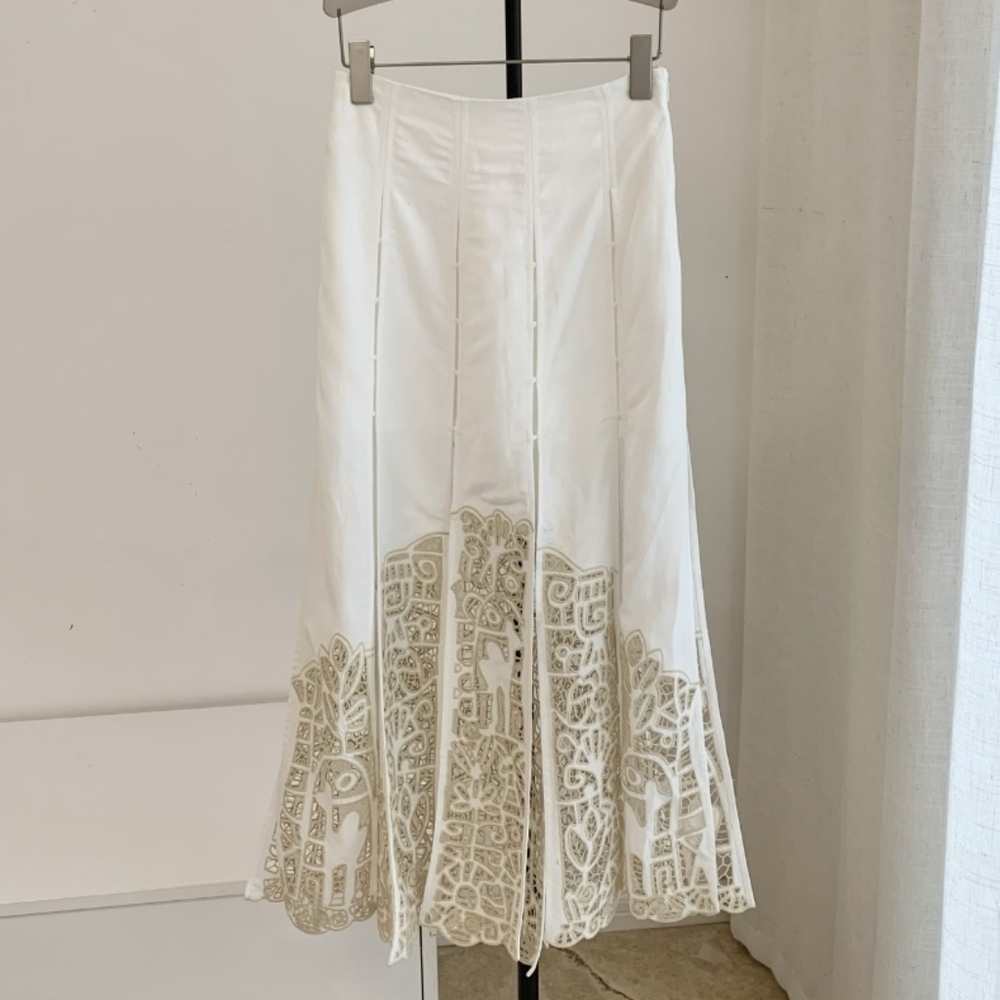 ALEMAIS Rosemary Embroidered Skirt - Picture 10 of 10